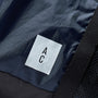 Hoff Packable Holdall in Navy and Grey logo detail
