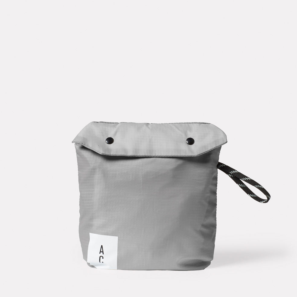 Harvey Packable Drawstring Tote/Backpack in Brown
