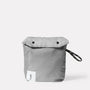 Harvey Packable Drawstring Tote Backpack in Brown folded pouch
