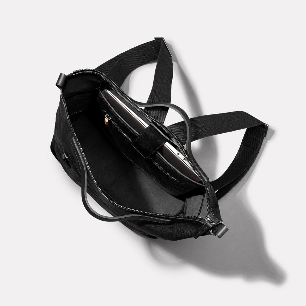 Hoy Mini Leather Backpack in Black