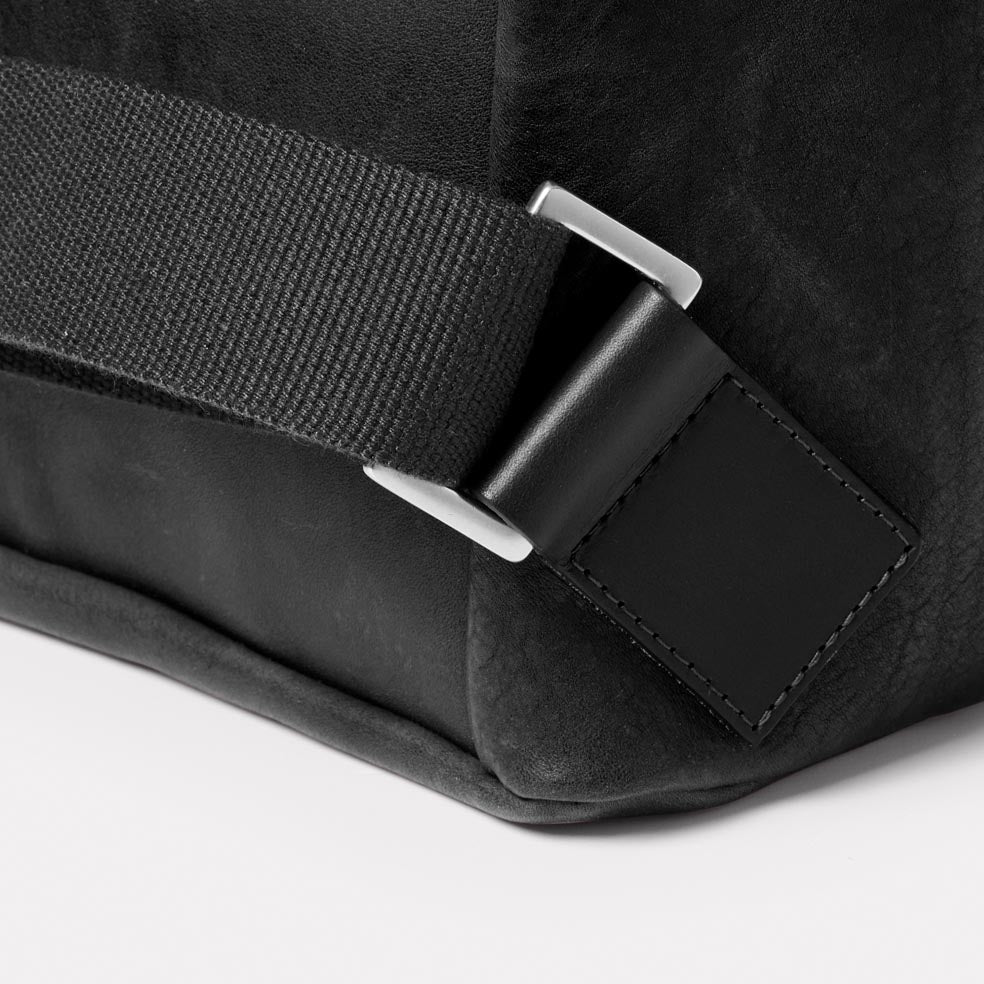 Hoy Mini Leather Backpack in Black