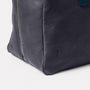 Jago Bowler Calvert Leather Bag in Dark Skies detail