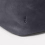 Lloyd Calvert Leather Bucket Bag in Dark Skies Detail