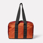 Bibi Bowler Nylon Bag in Rust Back