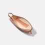 Hocker Tab Large Leather Purse in Light Pink Inside