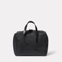 Jago Bowler Calvert Leather Bag in Black Front