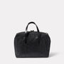 Jago Bowler Calvert Leather Bag in Black Back