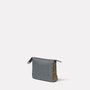 Wiggy Travel and Cycle Washbag in Drizzle & Green Side
