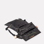 Harry Packable Zip Top Tote/Backpack in Black