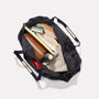 Hoff Packable Holdall in Black inside pockets