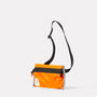 Herbert Packable Zip Top Belt Bag in Orange side view