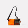 Herbert Packable Zip Top Belt Bag in Orange back pockets