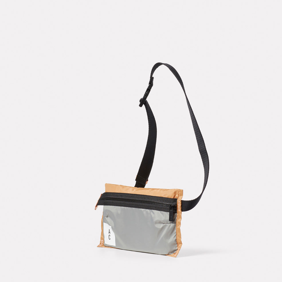 Herbert Packable Zip Top Belt Bag in Beige