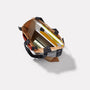 Herve Packable Pouch in Beige inside pockets