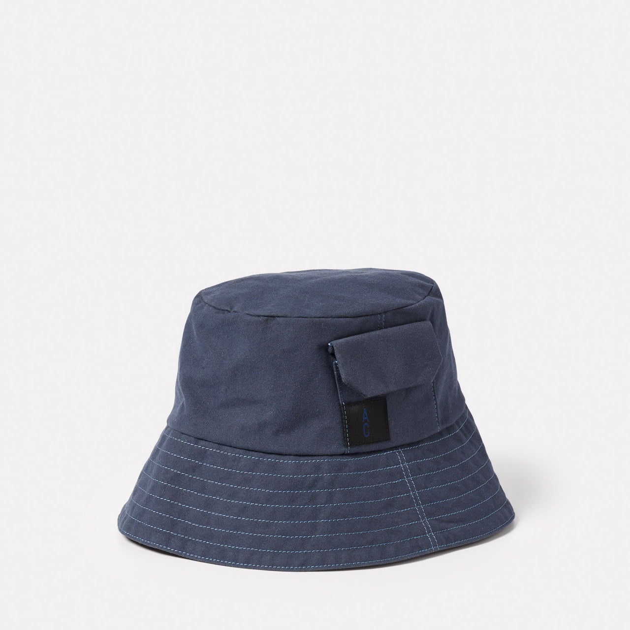Bik Canvas Hat in Dark Navy