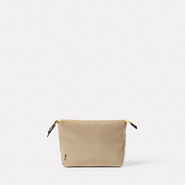 Wiggy Travel Cycle Recycled Wash Bag in Sand