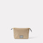 Wiggy Travel Cycle Recycled Wash Bag in Sand back