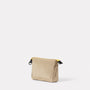 Wiggy Travel Cycle Recycled Wash Bag in Sand side view
