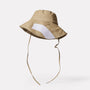 Shade Cotton Canvas Hat in Mocha back