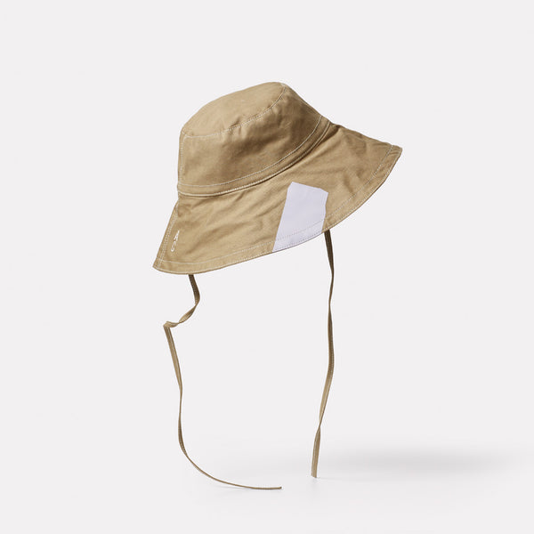 Shade Cotton Canvas Hat in Mocha