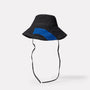 Shade Cotton Canvas Hat in Black back