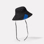 Shade Cotton Canvas Hat in Black