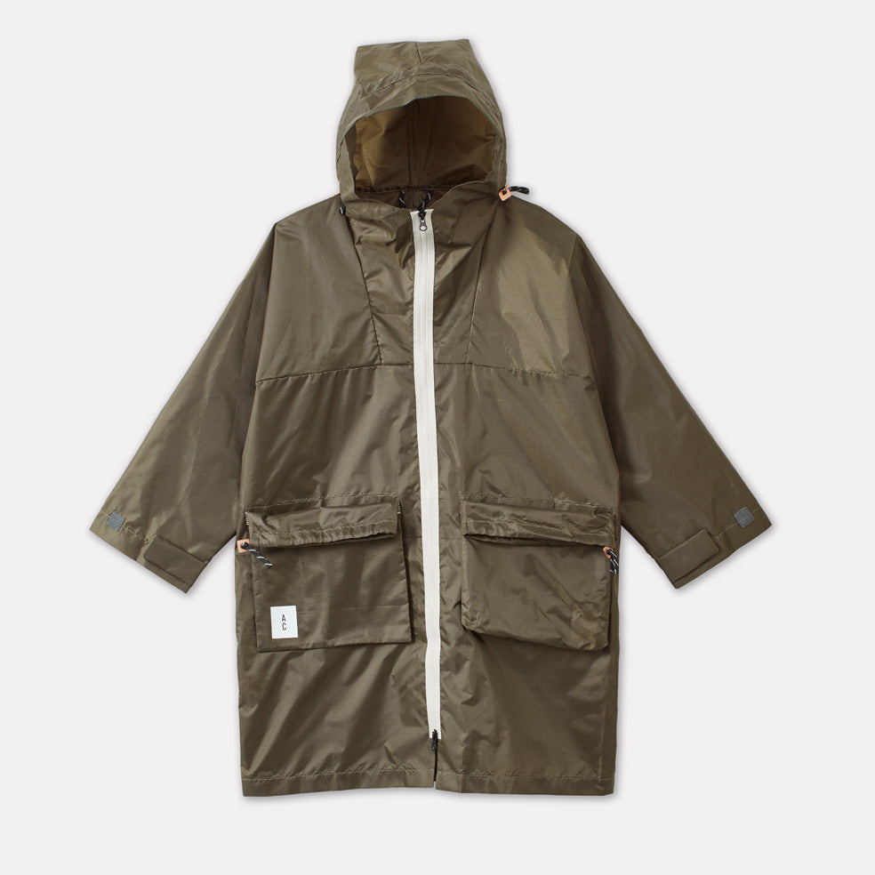 Hamish Packable Mac in Khaki