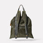 Hank Packable Zip Top Backpack back view