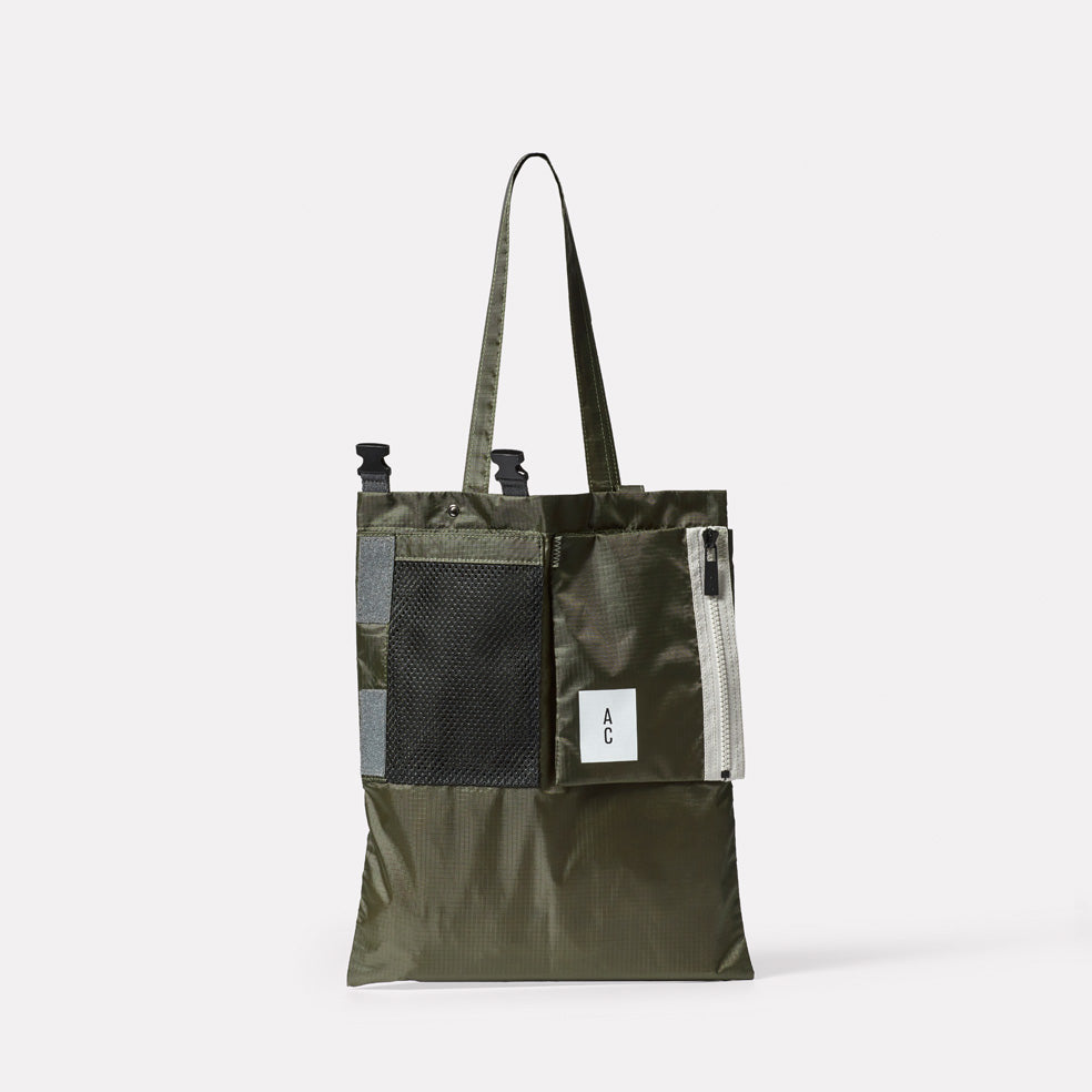 Herve Packable Pouch in Khaki