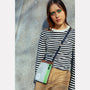 AC Herve crossbody bag brown model image