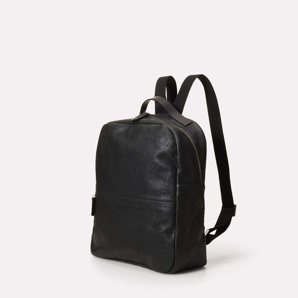 T pies Calvert Leather Rucksack in Dark Green Ally Capellino