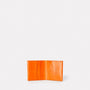 Oliver Slim Leather Wallet For Notes and Cards in Orange for Men and Women
