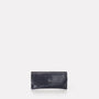 Kit Leather Glasses Case in Navy For Women and Men