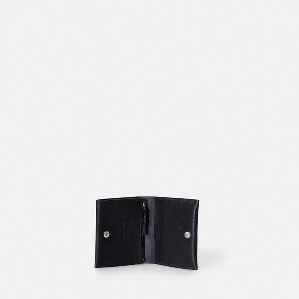 Riley Leather Coin Card Purse in Black-Accessories-Ally Capellino-Ally Capellino