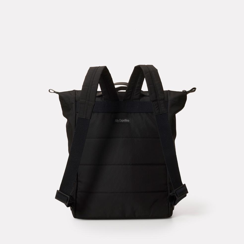 Hoy Travel Cycle Recycled Backpack in Black