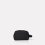 SS19, womens, mens, washbag, travel and cycle, black, black washbag, nylon, water resistant,