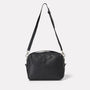 SS19, womens, leather, black, crossbody, black leather, leather crossbody, black leather crossbody, crossbody bag, black crossbody bag, shoulder bag, 