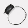 Leila Tiny Calvert Leather Crossbody Bag in Black