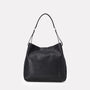 Ally Capellino, Leather, Shoulder bag, leather, black leather, bag, East London, Portabello Road, Italian Leather, Stitched, A4 Folder, Magnet close, Vegetable tanned leather, 