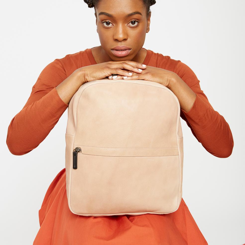 Target leather backpack online