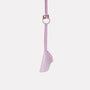 Kamal Stitched Leather Key Ring Lanyard in Lilac Purple for Men and Women
