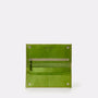 Evie Long Leather Wallet in Green For Women