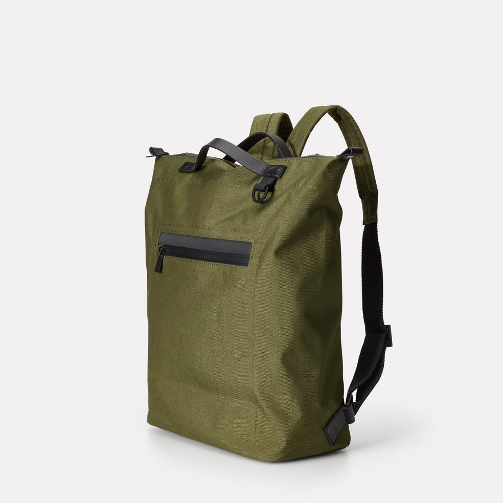 SS18 Hoy Travel Cycle Rucksack in Green Ally Capellino
