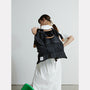 AC hank black backpack model image