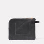 Ally Capellino Hocker Large Leather Purse Black Back Detail