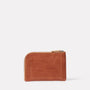 Ally Capellino Hocker Medium Calvert Leather Purse Redwood Back Detail