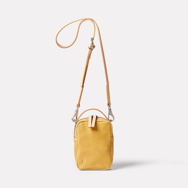 Ally Capellino Hurley Calvert Leather Crossbody Bag Yellow