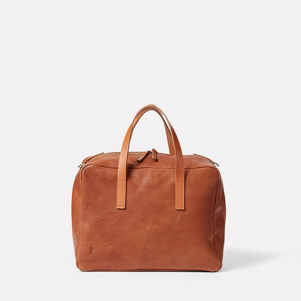 Ally Capellino Jago Bowler Bag Calvert Leather Crossbody Bag Redwood