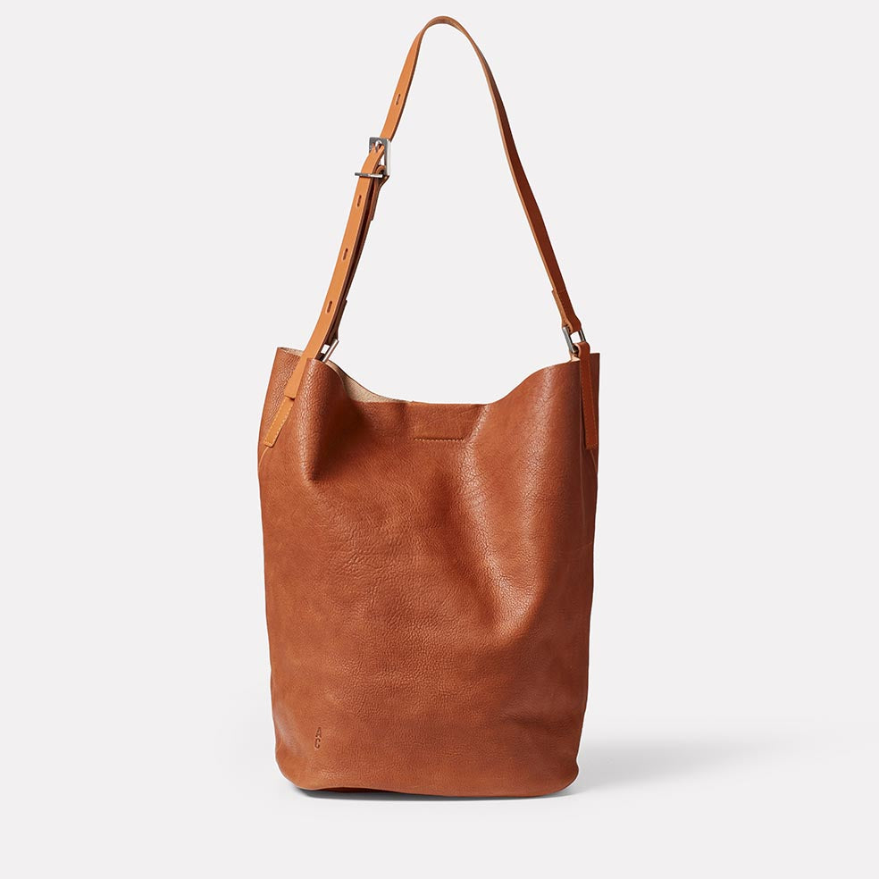 Ally Capellino Lloyd Calvert Leather Bucket Bag Redwood