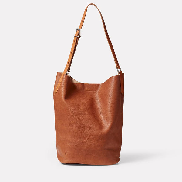 Ally Capellino Lloyd Calvert Leather Bucket Bag Redwood